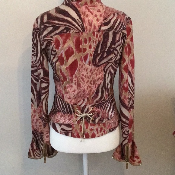 Italian cotton and elastane summer jacket - Picture 2 of 5